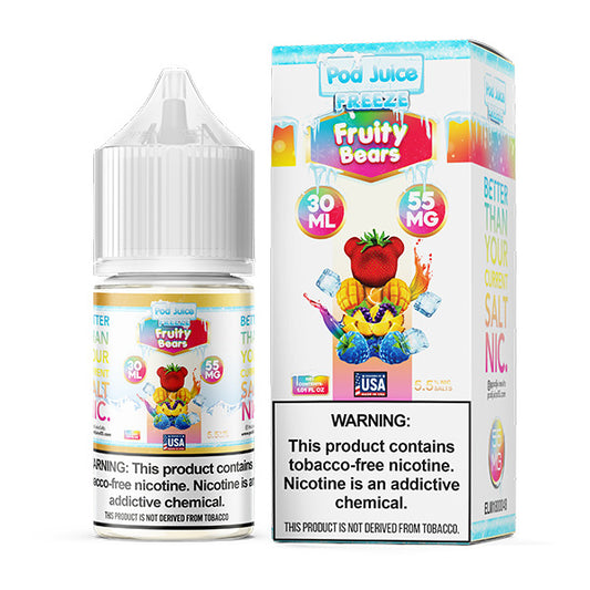 Fruity Bears Freeze by Pod Juice Salts Series 30mL with Packaging