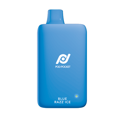 Pod Juice Pod Pocket Disposable 7500 Puffs 10mL 50mg Blue Razz Ice