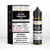 Bold Rich Black Tobacco by GLAS BSX Tobacco-Free Nicotine Series 60mL with Packaging
