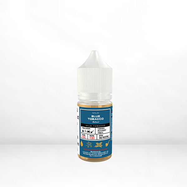 Mild Robust Blue Tobacco by GLAS BSX Salt Tobacco-Free Nicotine Series 30mL Bottle