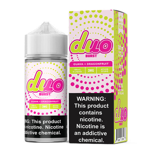 Guava Dragonfruit by Burst Duo 100ml with Packaging
