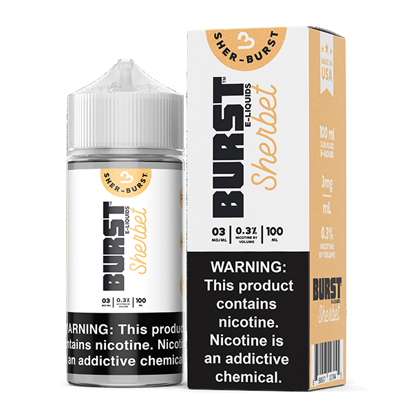 Sherbet by Burst Series 100ml with packaging