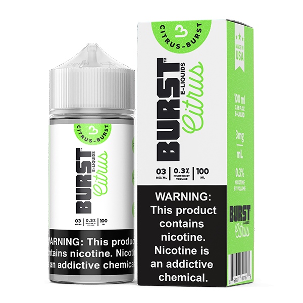 Citrus by Burst Series 100ml with Packaging