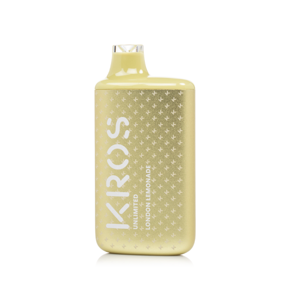 Kros Unlimited Disposable | 6000 puffs | 14mL | 50mg London Lemonade