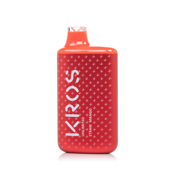 Kros Unlimited Disposable | 6000 puffs | 14mL | 50mg Straw Mango