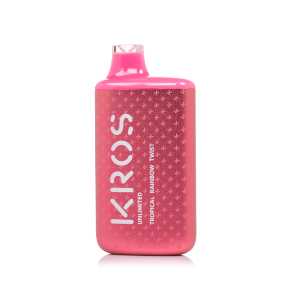 Kros Unlimited Disposable | 6000 puffs | 14mL | 50mg Tropical Rainbow Twist