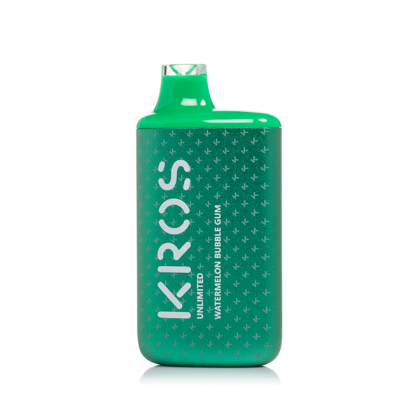 Kros Unlimited Disposable | 6000 puffs | 14mL | 50mg Watermelon Bubble Gum