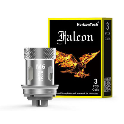 HorizonTech Falcon Coils M6 0.15omh 3-Pack with packaging