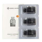 Geekvape Wenax K1 Replacement Pods 3-Pack 1.2ohm with packaging