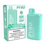 Pyro Disposable | 6000 Puffs | 13ml | 5% Watermelon Mint with Packaging