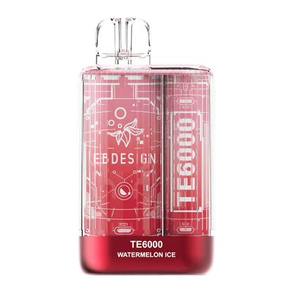 TE6000 (Non Branded EBDESIGN) Disposable | 6000 Puffs | 10.3mL 4% Watermelon Ice