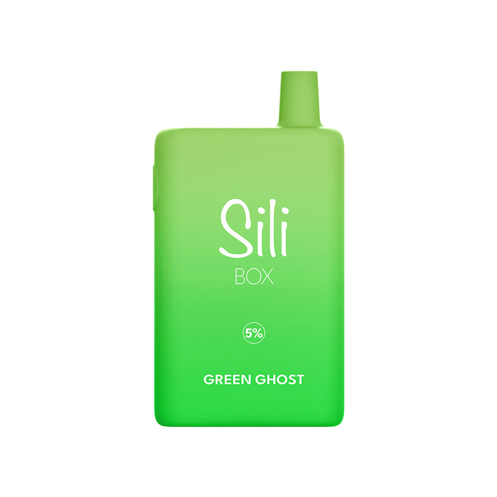 Sili Box Disposable 6000 Puffs 16mL 50mg Green Ghost
