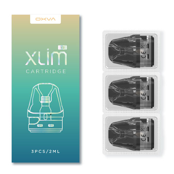 OXVA Xlim V2 Replacement Pods 2mL 3-Pack  with packaging