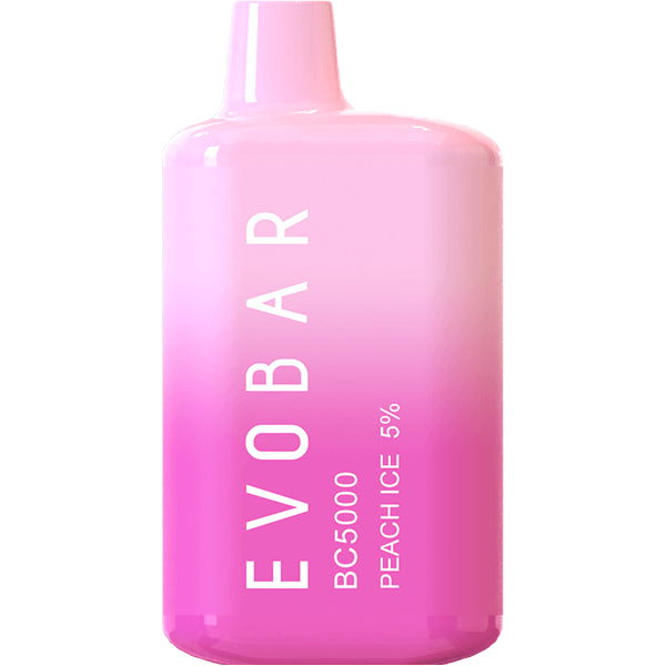 Evo Bar Disposable ET/BC5000 | 5000 Puff | 13mL | 5% Peach Ice