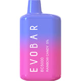 Evo Bar Disposable ET/BC5000 | 5000 Puff | 13mL | 5% Rainbow Candy