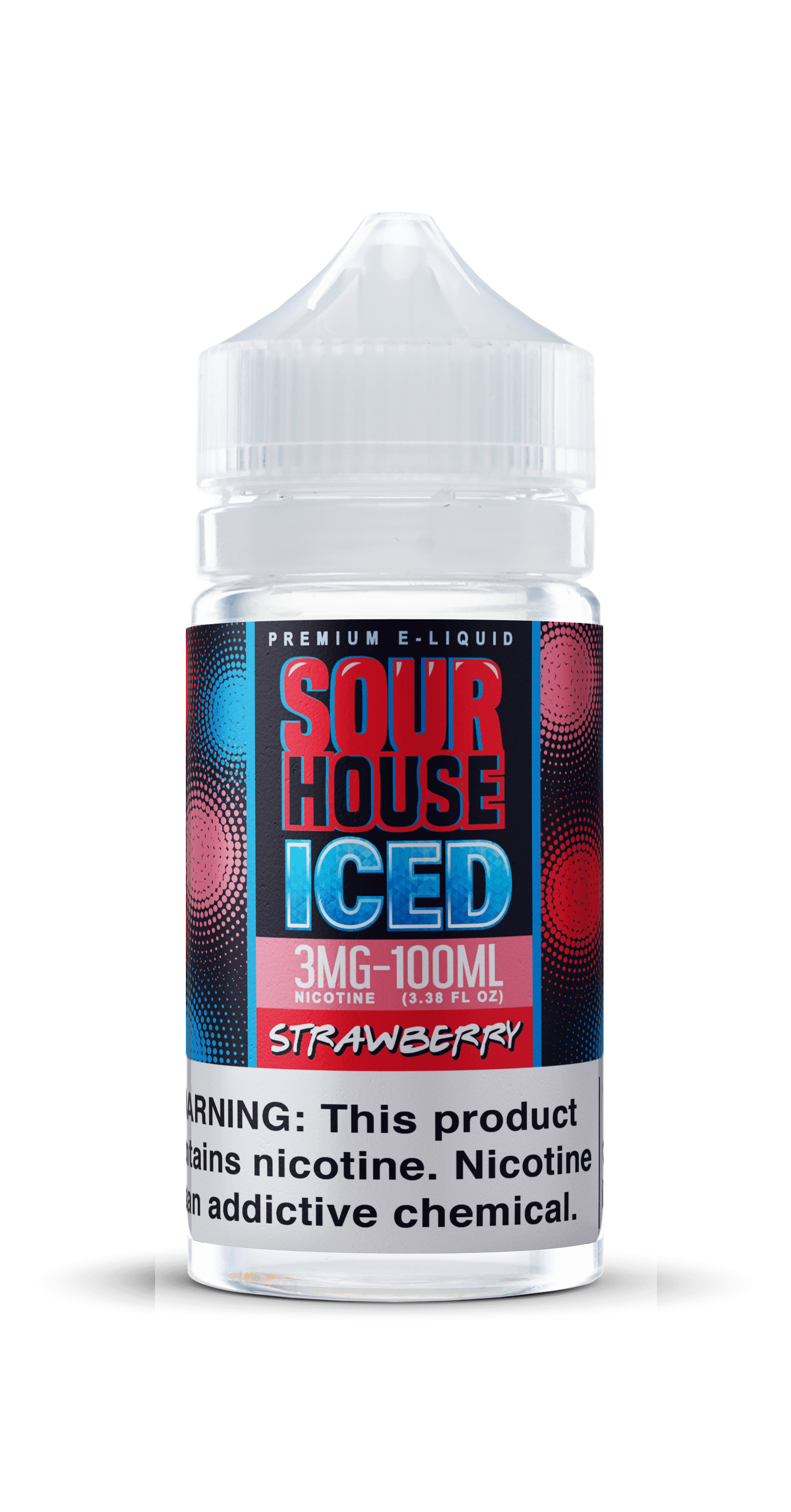 Strawberry Iced by Sour House E-Juice 100mL