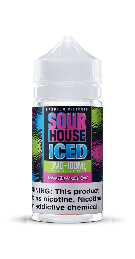 Watermelon Iced by Sour House E-Juice 100mL Bottle