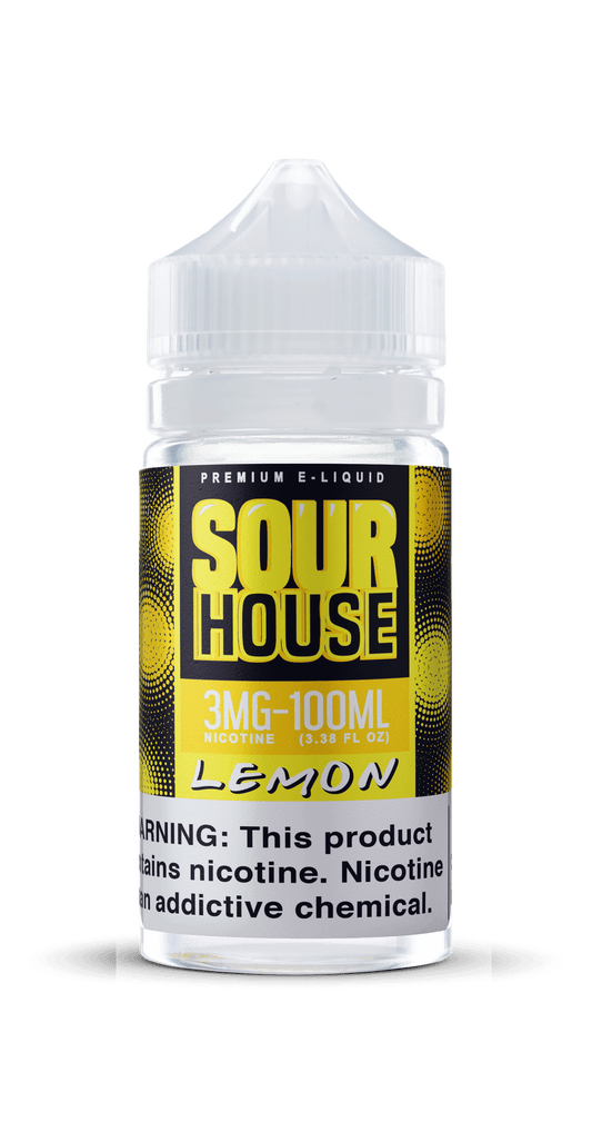 Lemon by Sour House E-Juice 100mL Bottle