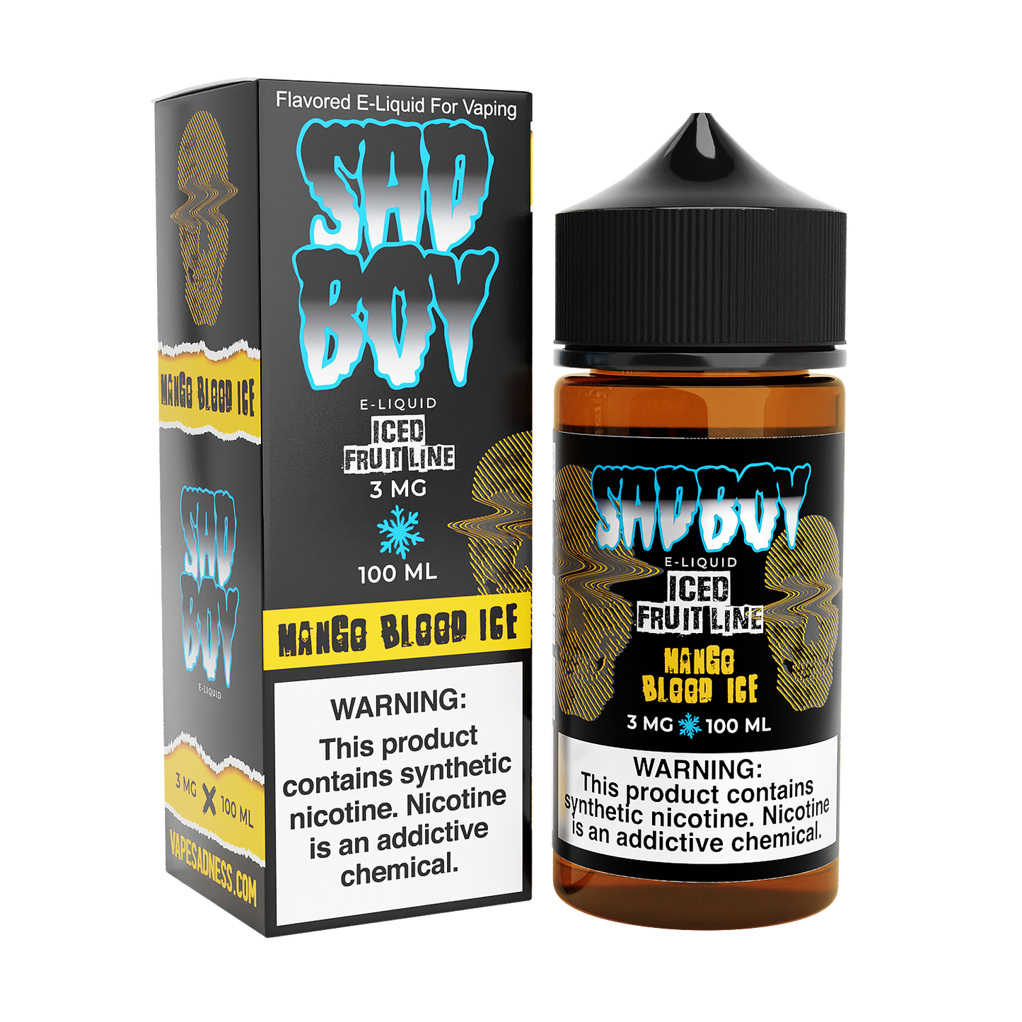 Mango Blood Ice by Sadboy Series 100mL with Packaging