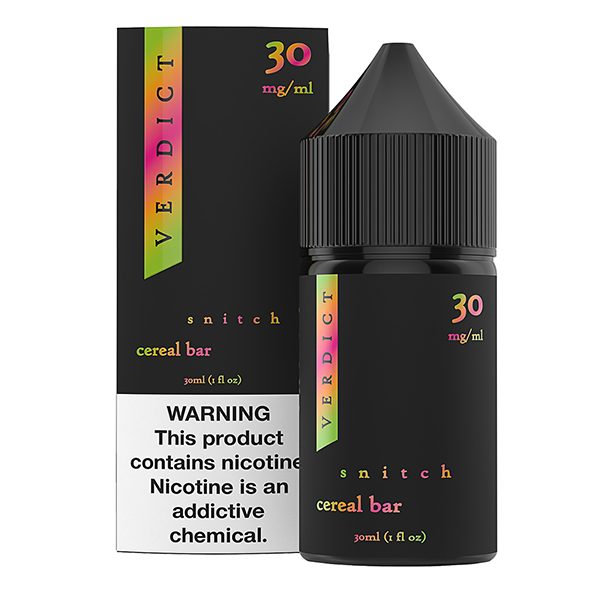 Snitch by Verdict Salt Series 30mL with Packaging