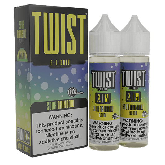 Sour Rainbow by Twist TFN Series (x2 60mL) with Packaging