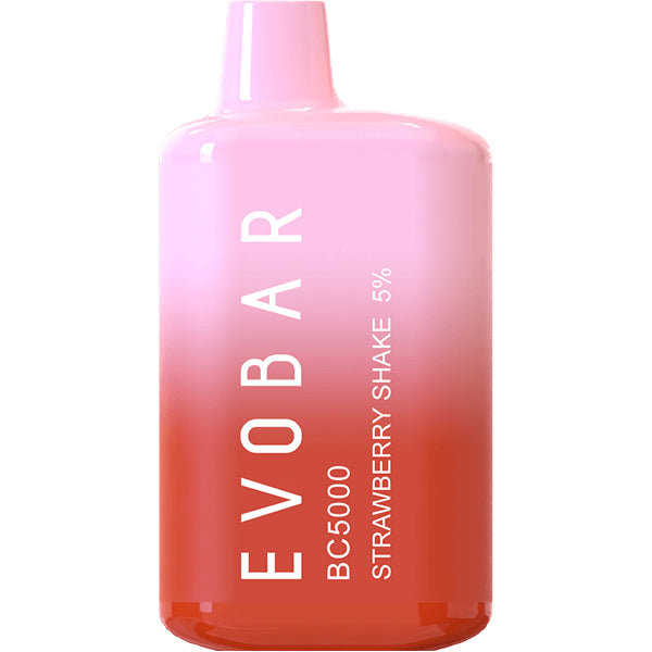 Evo Bar Disposable ET/BC5000 | 5000 Puff | 13mL | 5% Strawberry Shake
