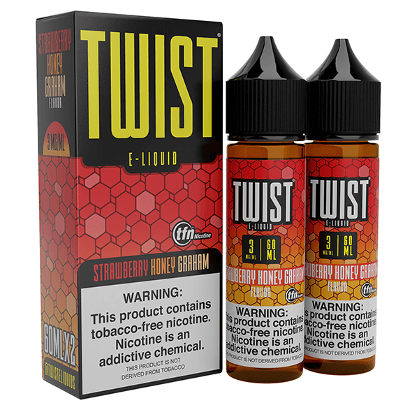 Strawberry Honey Graham by Twist TFN Series x2 60mL with Packaging