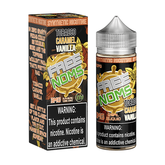 Tobacco Caramel Vanilla  by Freenoms TF-Nic Series 120mL with Packaging