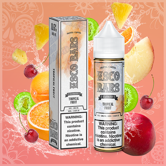 Tropical Fruit by Esco Bars Eliquid 60mL with Packaging