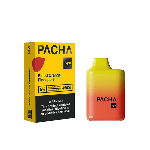 Charlies – Pachamama Syn Disposable | 4500 Puffs | 12mL Blood Orange Pineapple