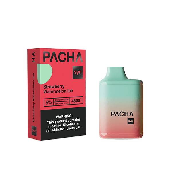 Charlies – Pachamama Syn Disposable | 4500 Puffs | 12mL Strawberry Watermelon Ice