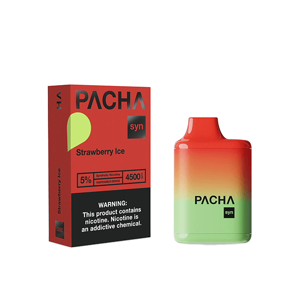 Charlies – Pachamama Syn Disposable | 4500 Puffs | 12mL Strawberry Ice