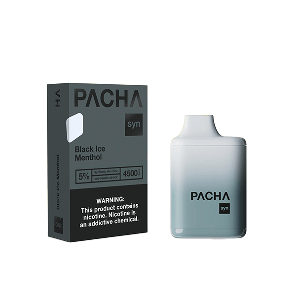 Charlies – Pachamama Syn Disposable | 4500 Puffs | 12mL Black Ice Menthol