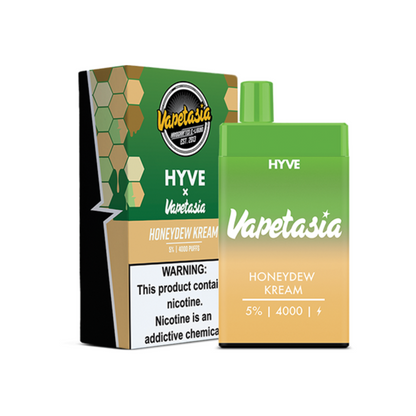 Vapetasia Hyve Mesh Disposable | 4000 Puffs | 10mL Honeydew Kream