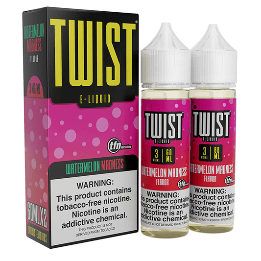 Red No. 1 (Watermelon Madness) by Twist TFN Series (x2 60mL) with Packaging