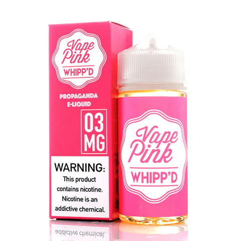 Whipp'd by Vape Pink Series 100mL with Packaging