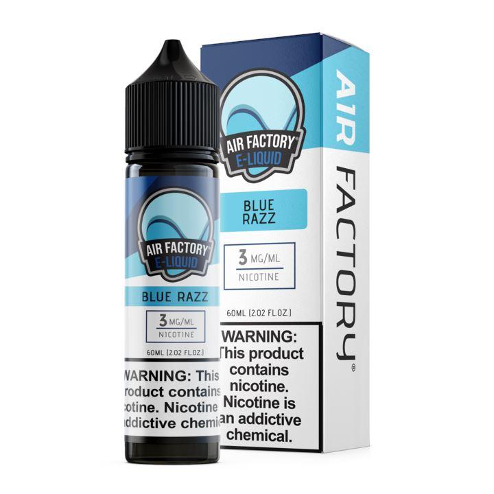 Blue Razz by Air Factory E-Juice 60mL with Packaging