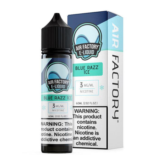Blue Razz Ice by Air Factory E-Juice 60mL with Packaging