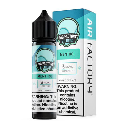 Menthol by Air Factory E-Juice 60mL with Packaging
