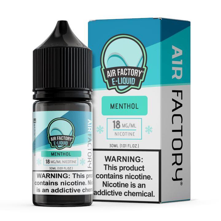 Menthol by Air Factory Salt E-Juice 30mL with Packaging