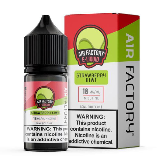 Strawberry Kiwi by Air Factory Salt E-Juice 30mL with Packaging