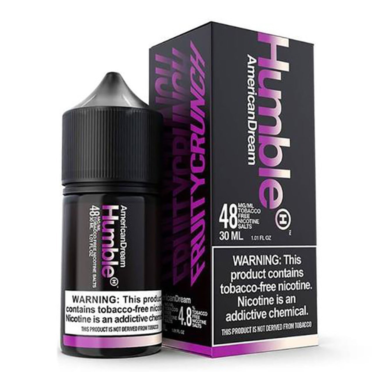American Dream By Humble Salts Tobacco-Free Nicotine Series 30mL with Packaging