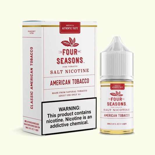 American Tobacco by Four Seasons Salts Series 30mL with Packaging