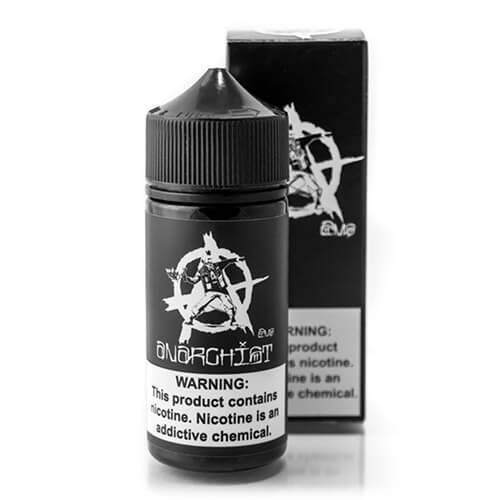 Black by Anarchist Tobacco Free Nicotine Series 100mL with packaging