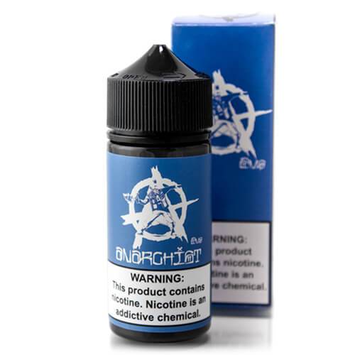 Blue by Anarchist Tobacco Free Nicotine Series 100mL with packaging