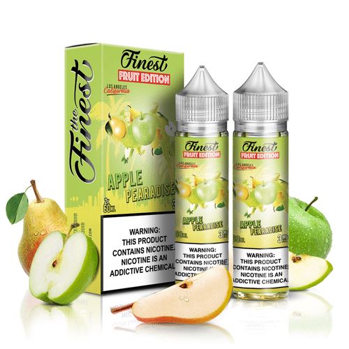 Apple Pearadise by Finest Fruit Edition 2x60mL with Packaging