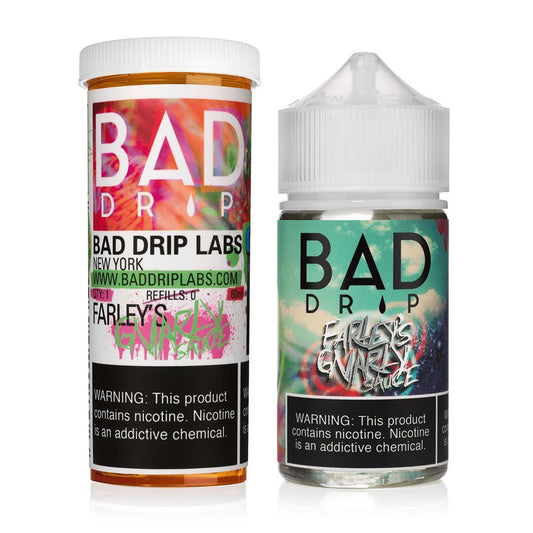 Farley's Gnarly Sauce by Bad Drip Series (60mL) with Packaging