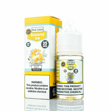 Banana Freeze by Pod Juice Salts Series 30mL with Packaging