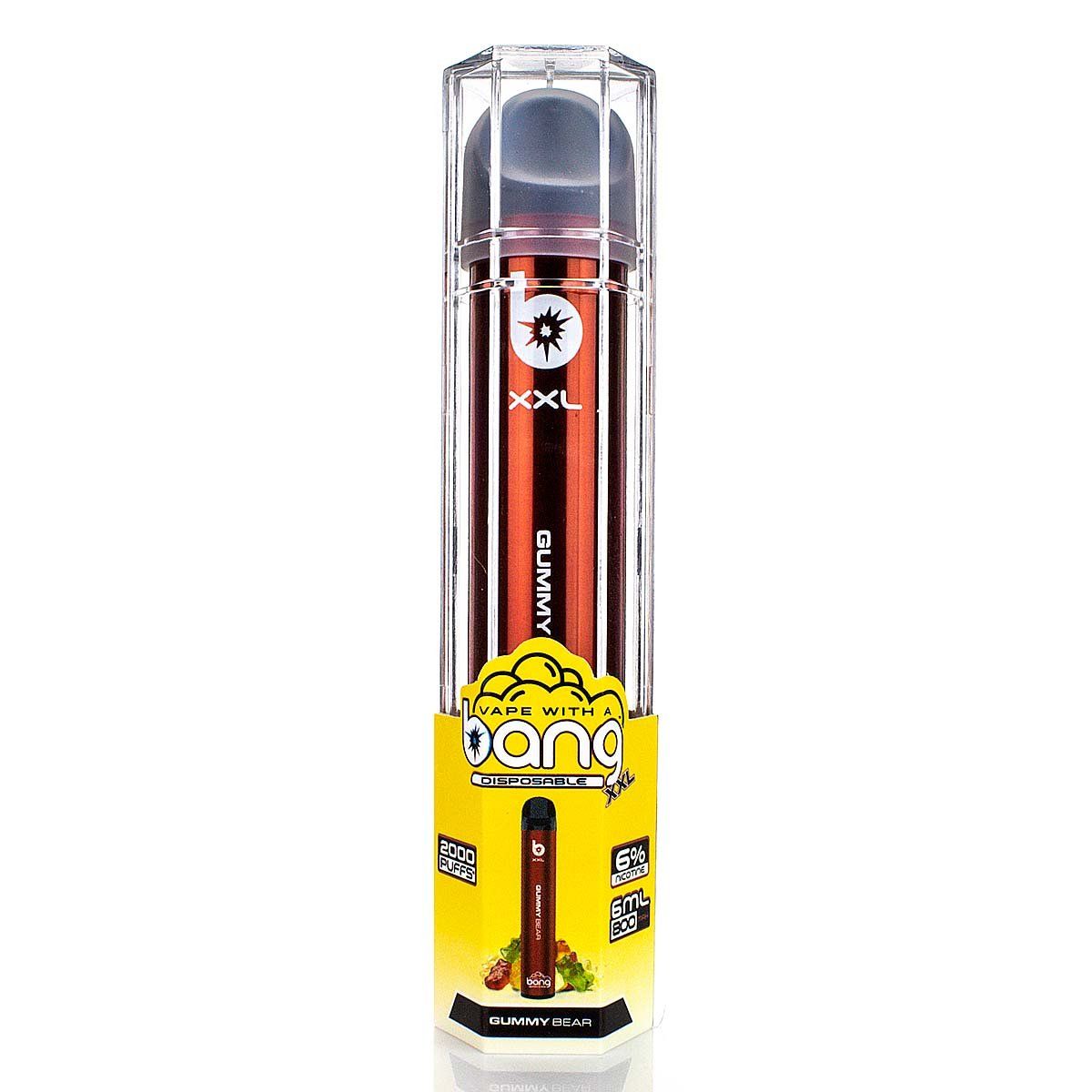 Bang XXL Disposable | MOQ 12pc | 2000 Puffs | 6mL Gummy Bear with Packaging