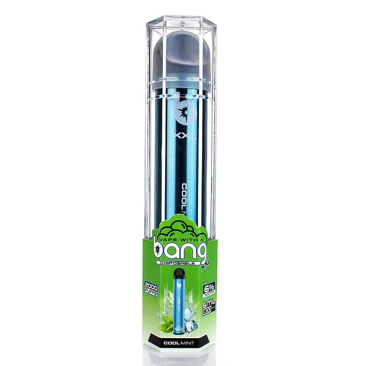 Bang XXL Disposable | MOQ 12pc | 2000 Puffs | 6mL Cool Mint with Packaging